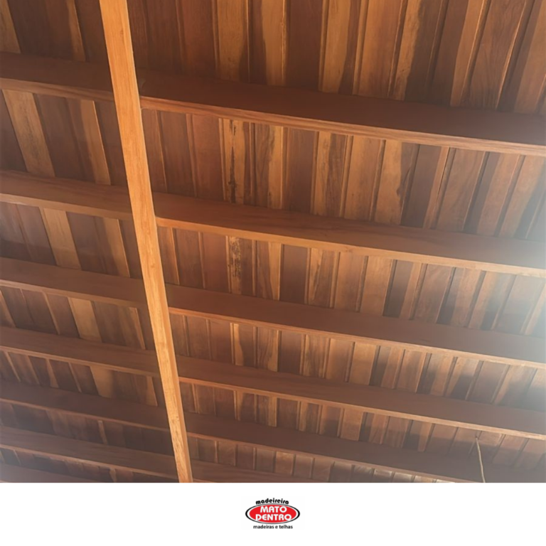 Forro cedrinho mesclado e cerne